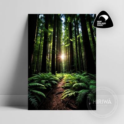 Under the Redwood Giants (Print)