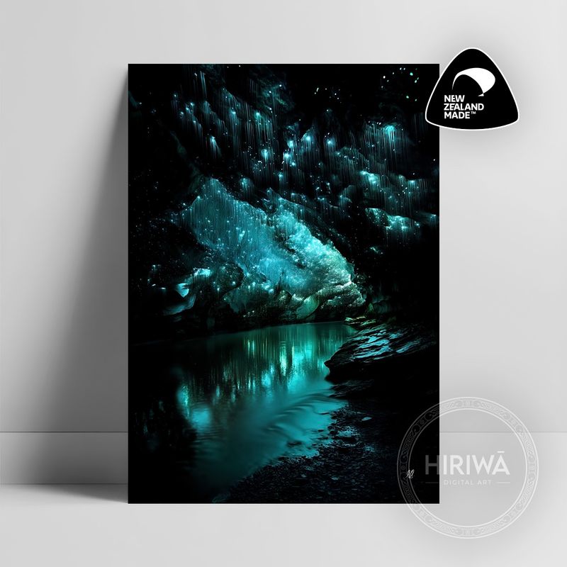 Glowing Threads of Light (Print)