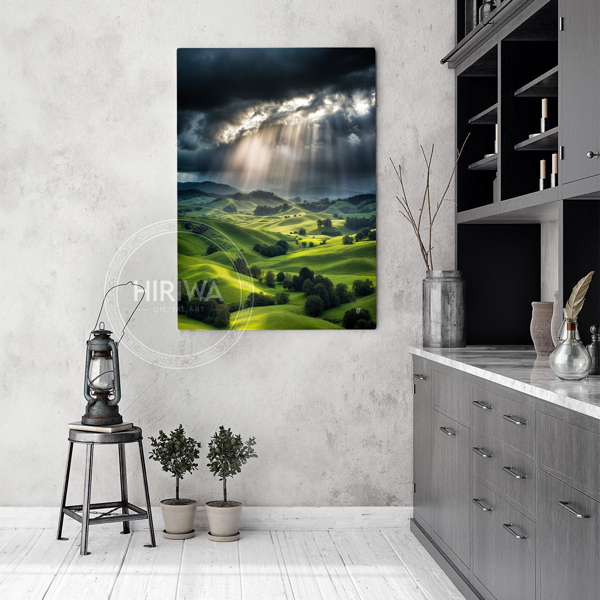 Light Within the Storm (Canvas)