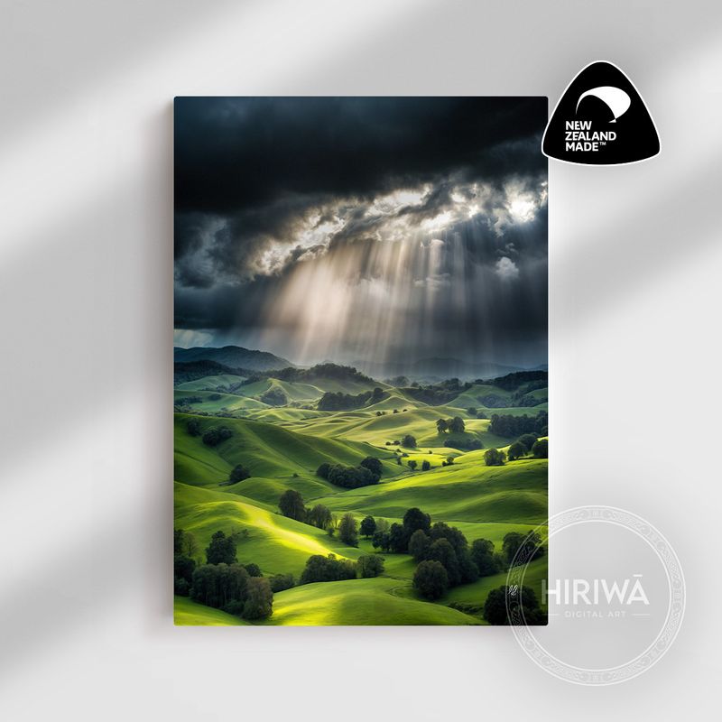 Light Within the Storm (Canvas)