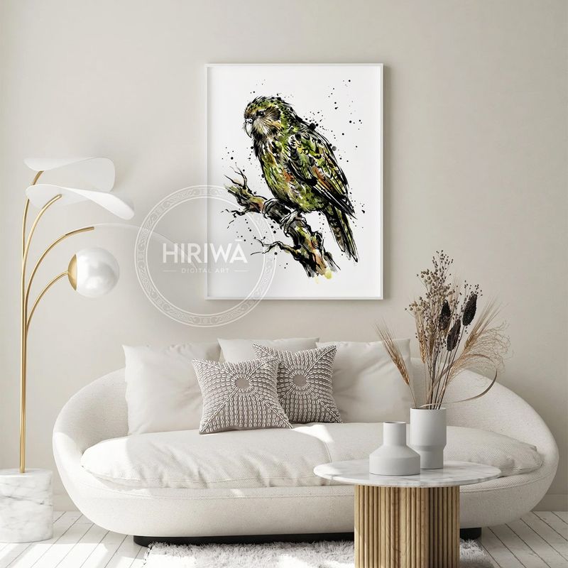 Kākāpō (Print)