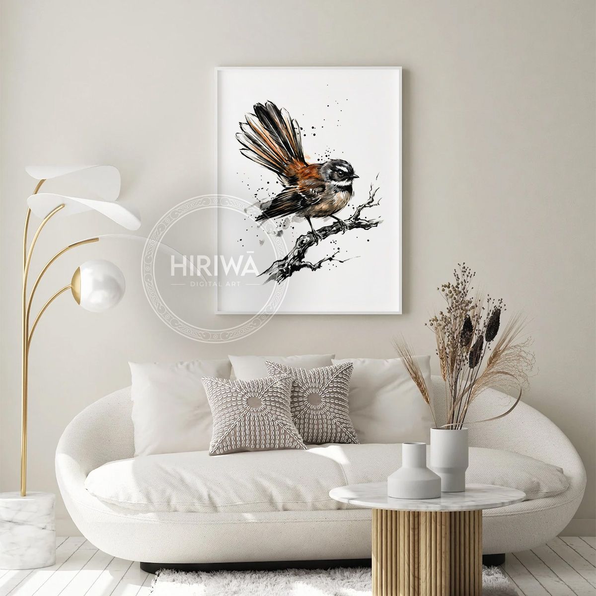 Pīwakawaka | Fantail (Print)