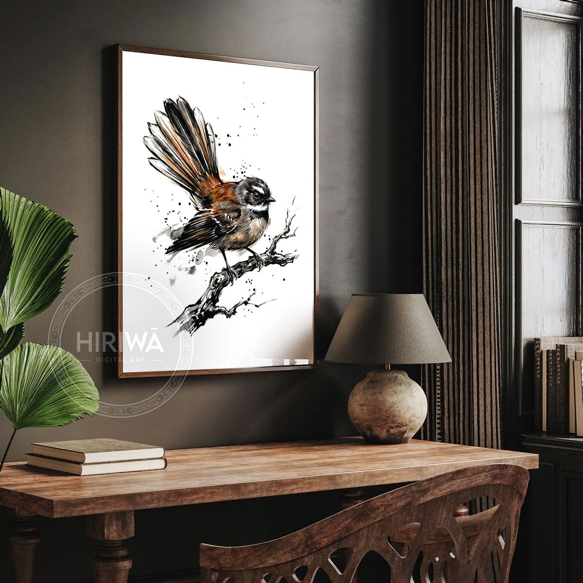 Pīwakawaka | Fantail (Print)