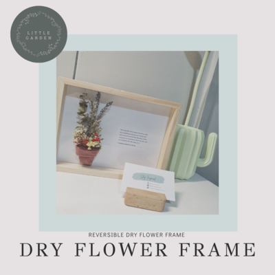 Little Garden Dry Flower Frame