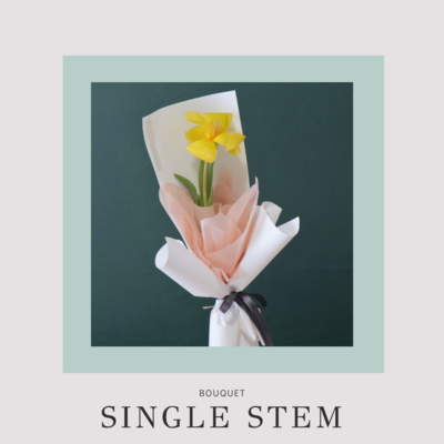 Single Stem Korean Style Bouquet