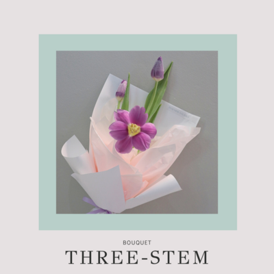 Three-Stem Korean Style Bouquet