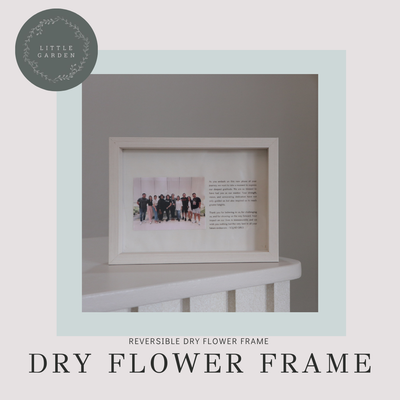 Little Garden Dry Flower Frame