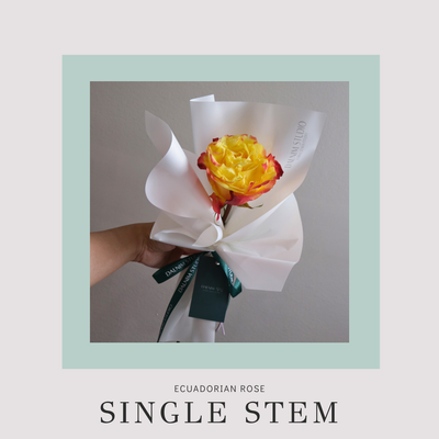 Single Stem Korean Style Bouquet