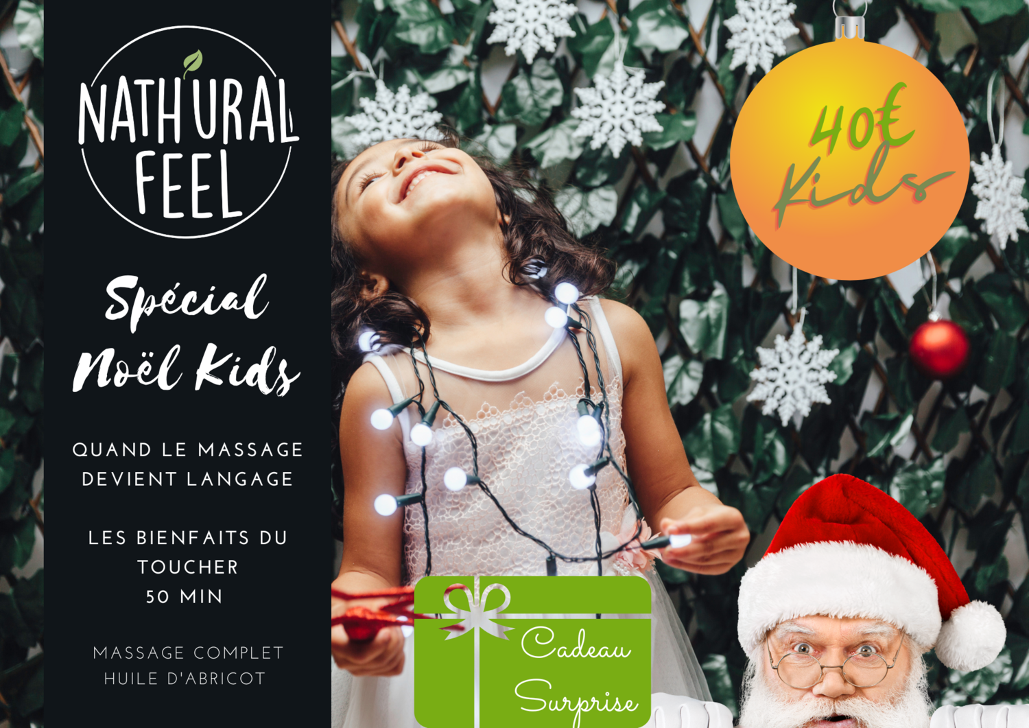 Massage Christmas'Kids