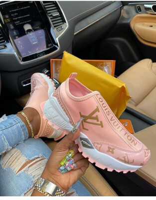 LV Sneakers Pink (inspired)