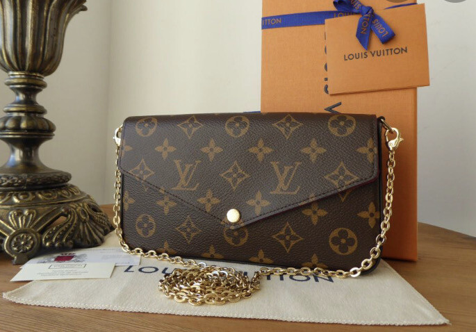 LV Mono Felicie Chain Wallet