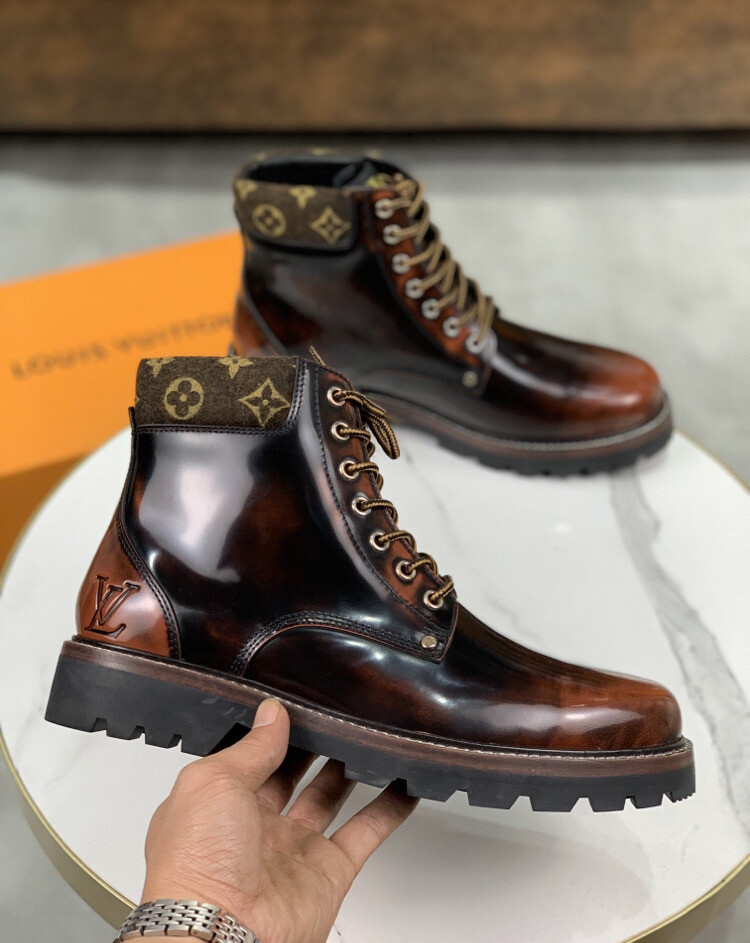 LV Leather Boot