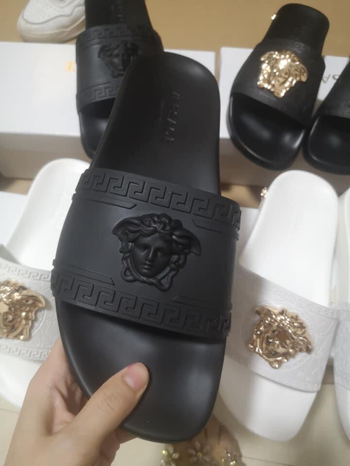 Versace slide All Blk