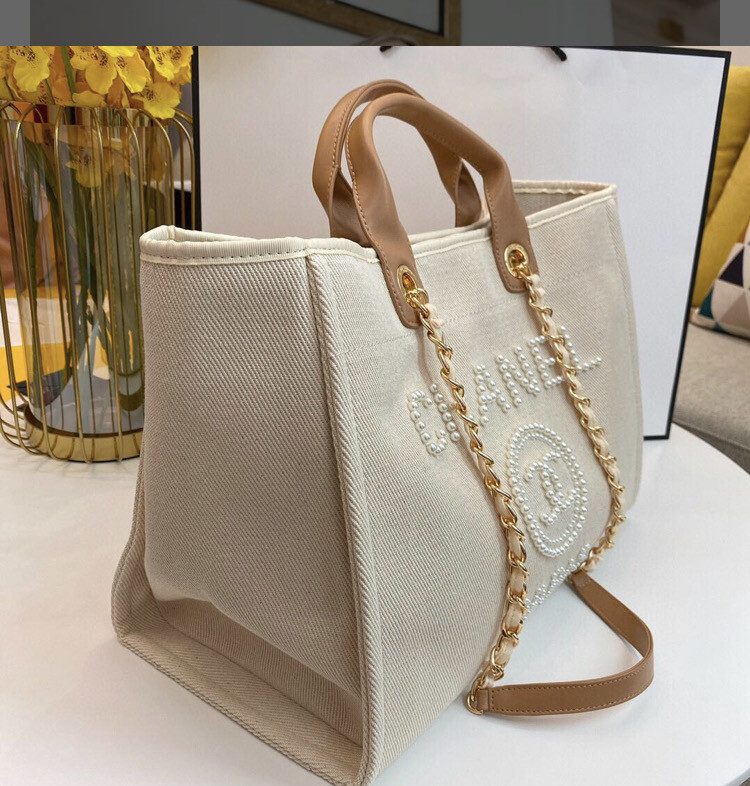 Chanel Deauville Pearl Tote