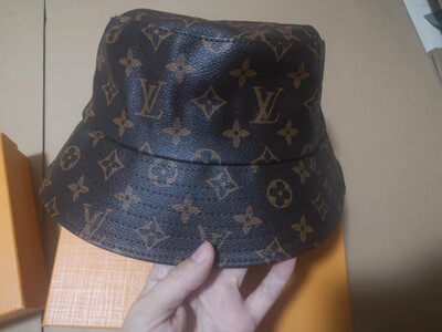 LV Leather Bucket