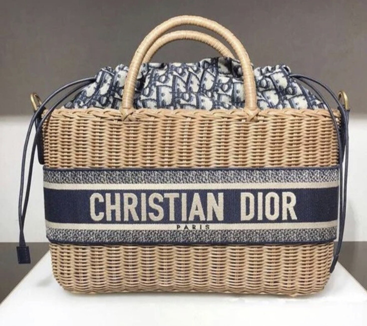 Dior Drawstring Tote