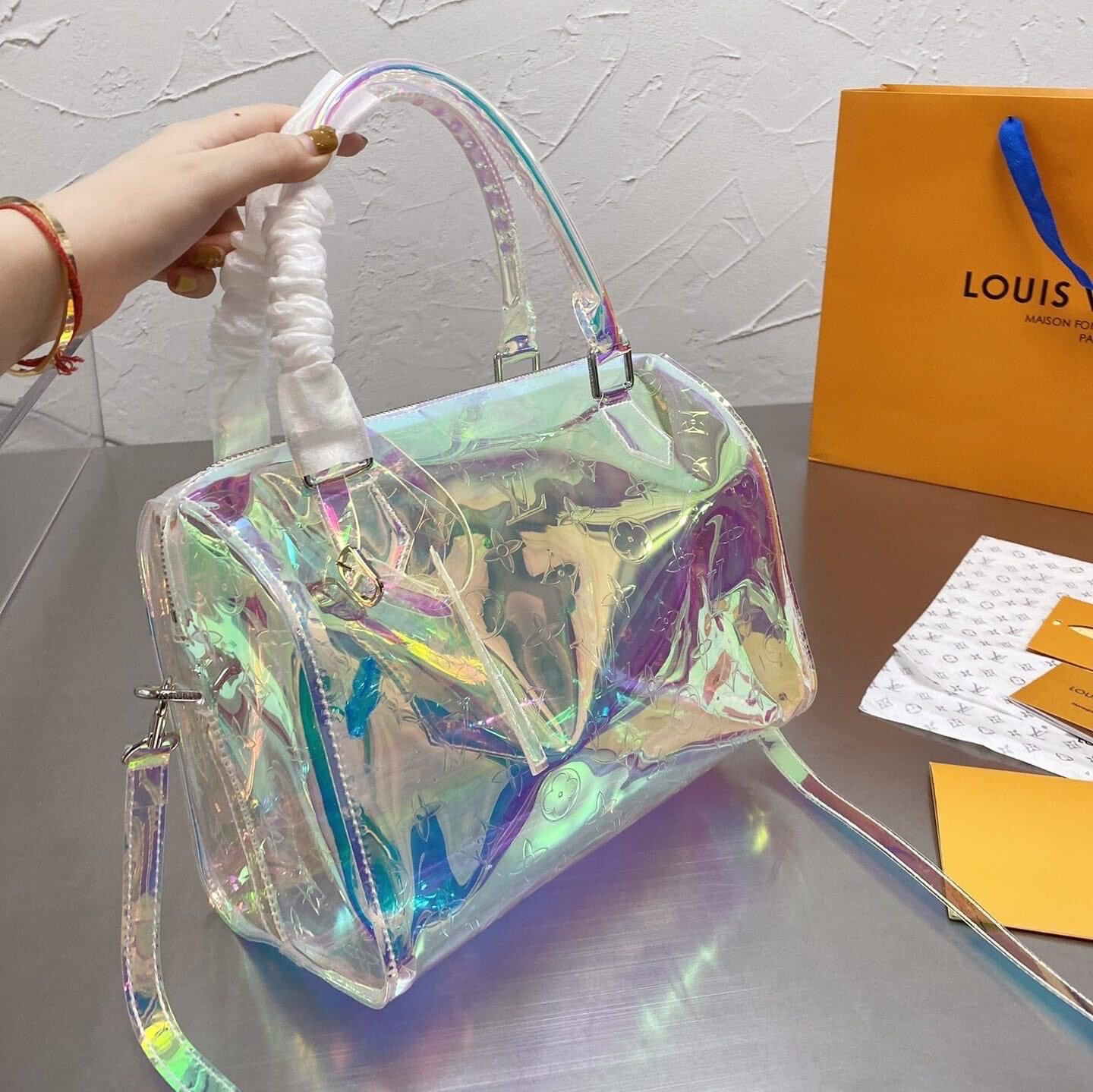 LV Iridescent/Metallic Speedy