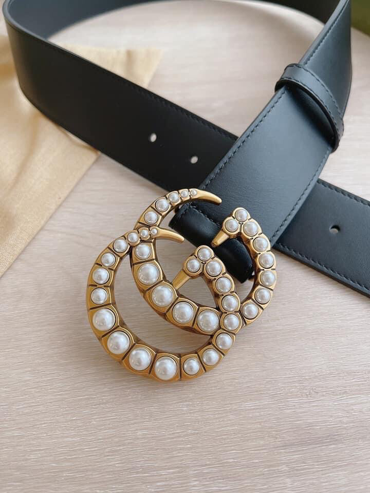 Gucci Belts Lg Pearl