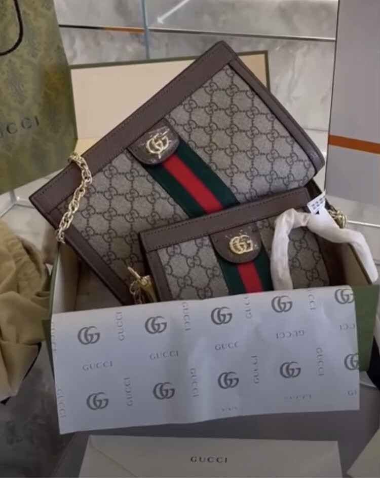 Gucci 2 Piece Clutch Set