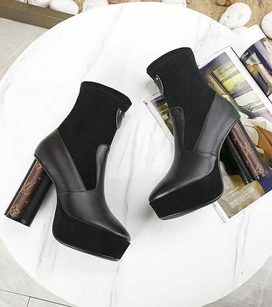 LV Flower Boots