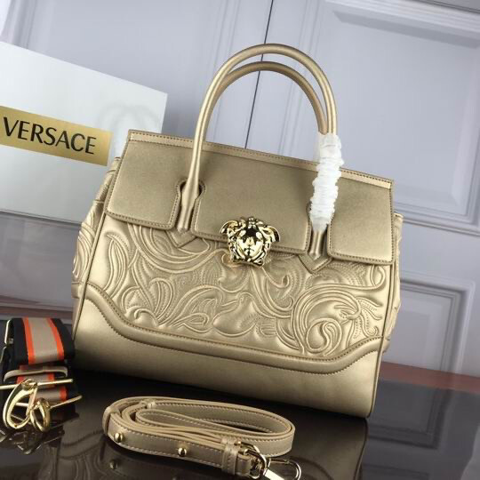 Gold Versace Handbag