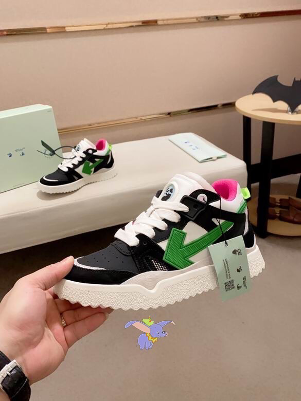 Off white sneakers