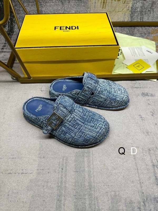 Fendi Denim Sandal