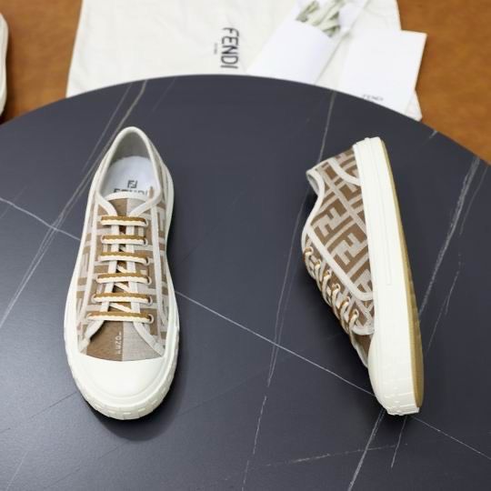 Fendi Canvas Sneakers