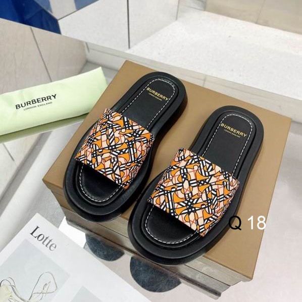 Burberry slides