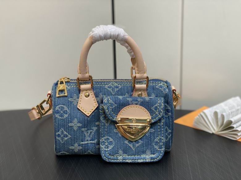 LV Denim Speedy