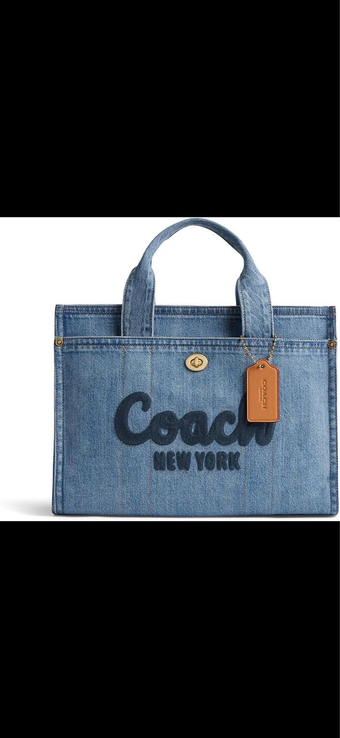 Coach Denim Tote
