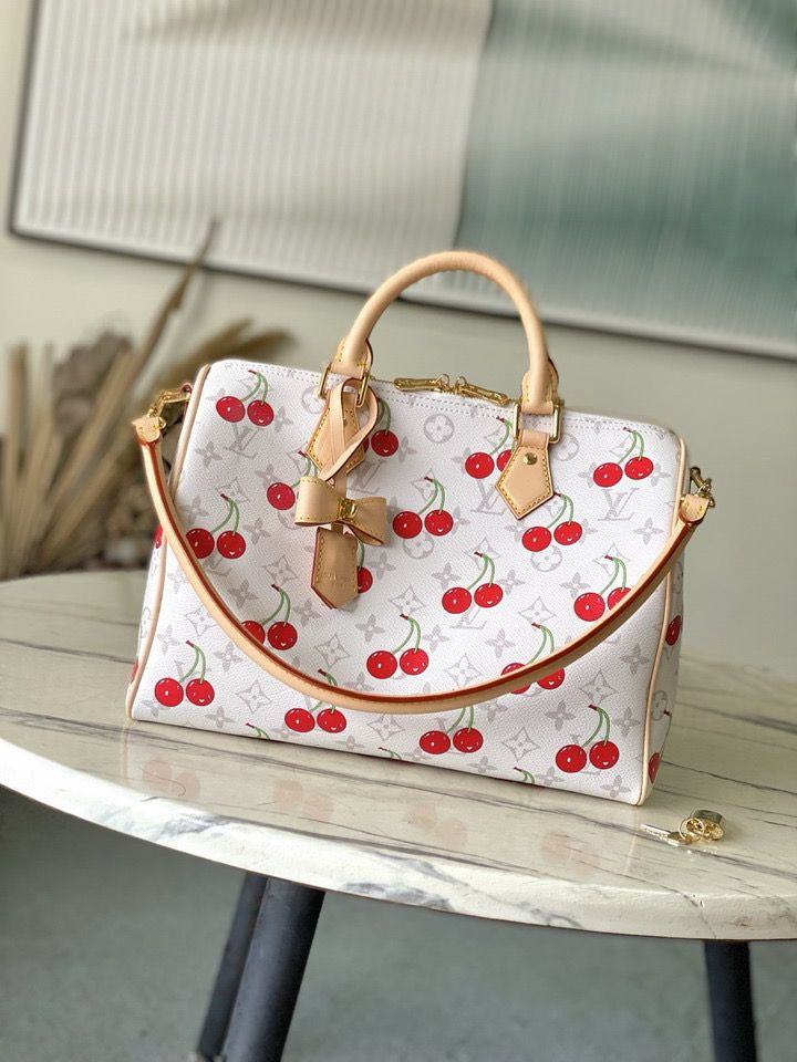 LV Cherry Speedy 30cm