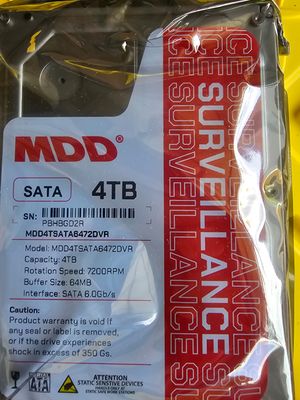 MDD – Disco Duro Surveillance 4TB – Modelo MDD4TSATA6472DVR