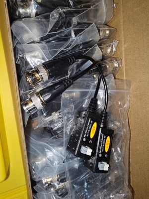 Baluns de Video HD 8MP – Transceptores UTP para CCTV Analógico