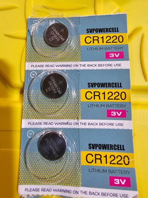Baterías CR1220 – 3V Litio (SVPowercell)