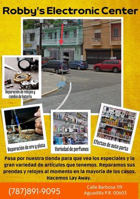 (787.891.9095) Robby's Electronic Center