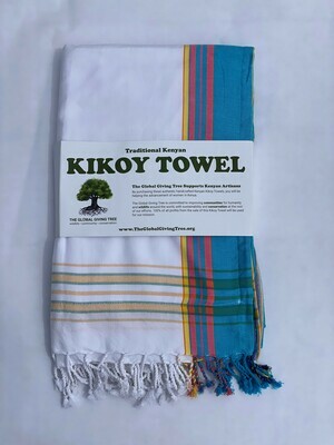 Kikoy Towel White (#10)
