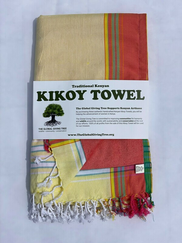 Kikoy Towel Yellow (#13)