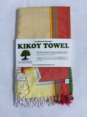 Kikoy Towel Yellow (#13)