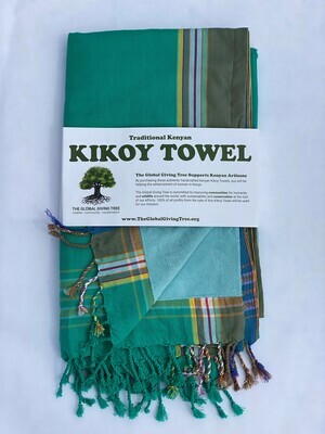 Kikoy Towel Seafoam Green (#28)