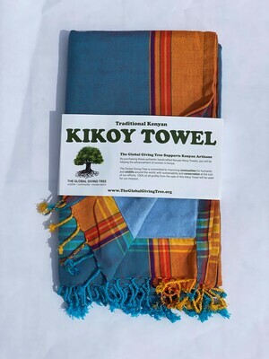 Kikoy Towel Blue (#19)