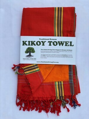 Kikoy Towel Red (#47)