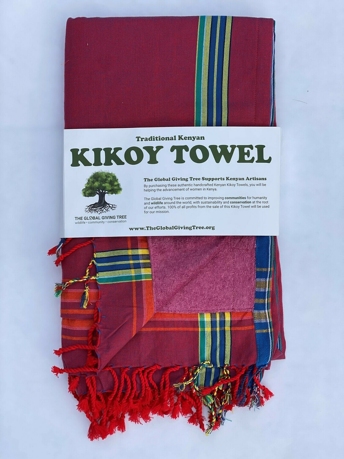 Kikoy Towel Magenta (#62)