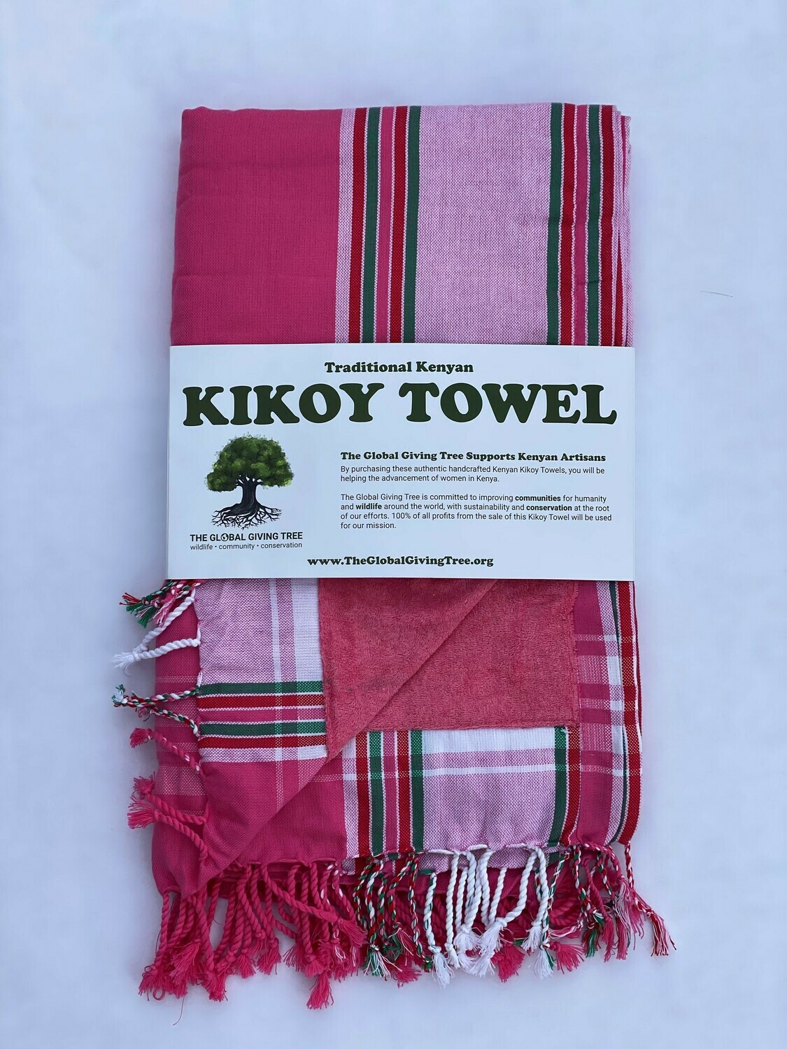 Kikoy Towel Fuschia (#70)
