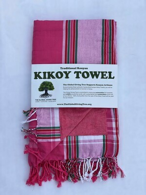 Kikoy Towel Fuschia (#70)