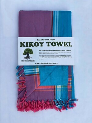 Kikoy Towel Purple (#66)