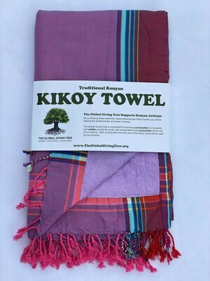 Kikoy Towel Purple (#73)