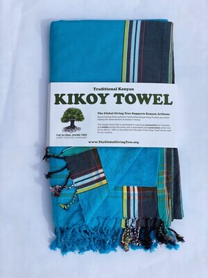 Kikoy Towel Turquoise (#38)