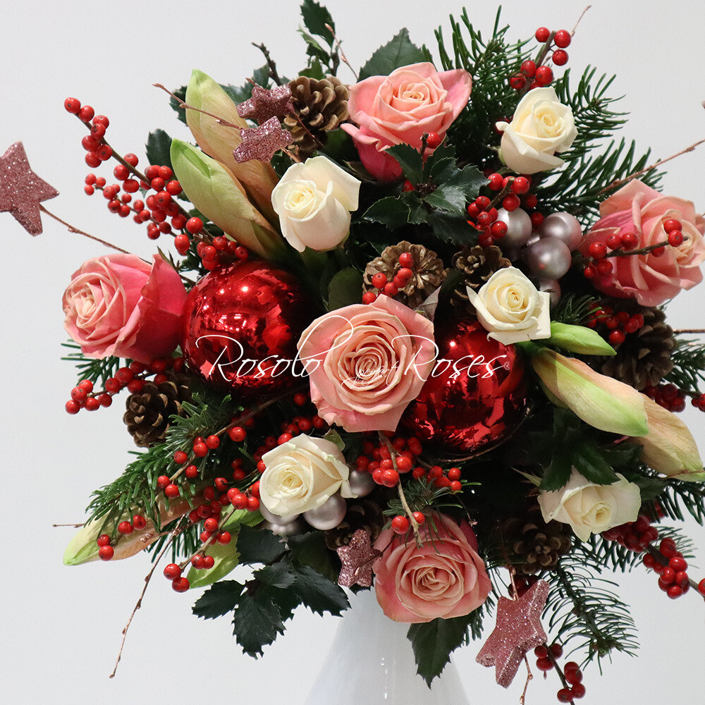 NOËL: Magnifique bouquet festif