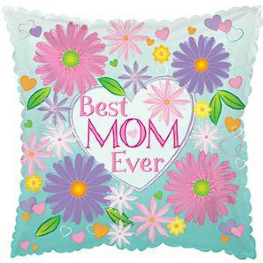 Ballon "Happy Mother's Day" coussin